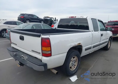 2002 Chevrolet Silverado 1500 Ls from USA, damaged, VIN 2GCEC19T521102529